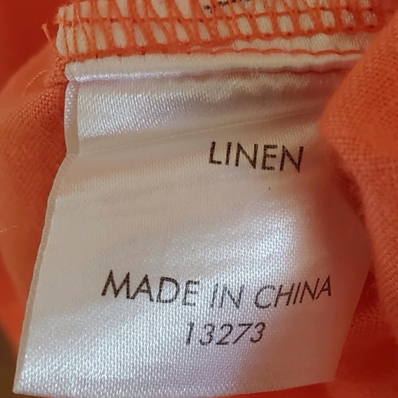 Suzanne Grae Linen Sleeveless Shirtdress Medium - Picture 4 of 8